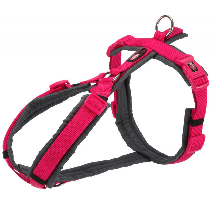 Peitoral Trekking Premium (S) 36-44Cm/15Mm (Fuchsia/Antr.)