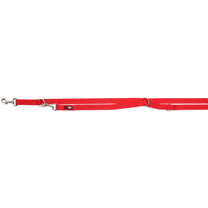 Trela Ajustavel Premium (M-L) 2,00 Mt / 20 Mm (Vermelho)