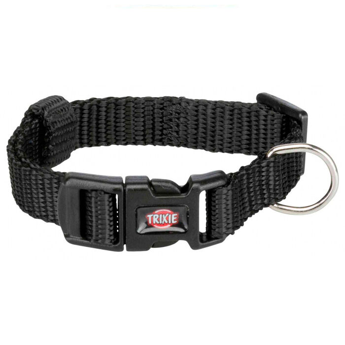 Coleira Premium (Xxs-Xs) 15-25 Cm / 10 Mm (Preto)