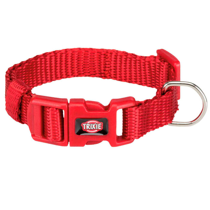 Coleira Premium (Xxs-Xs) 15-25 Cm / 10 Mm (Vermelho)