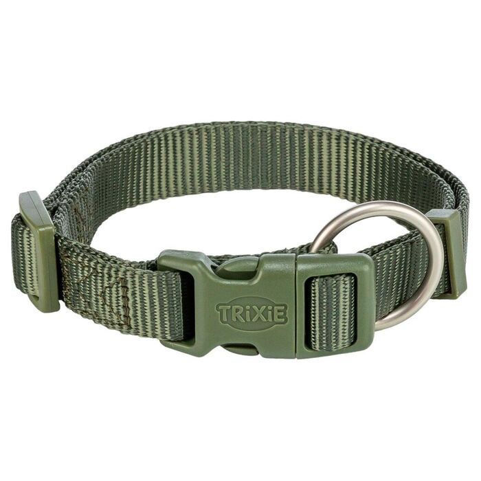 Coleira Premium (L-Xl) 40-65 Cm / 25 Mm (Verde Azeitona)