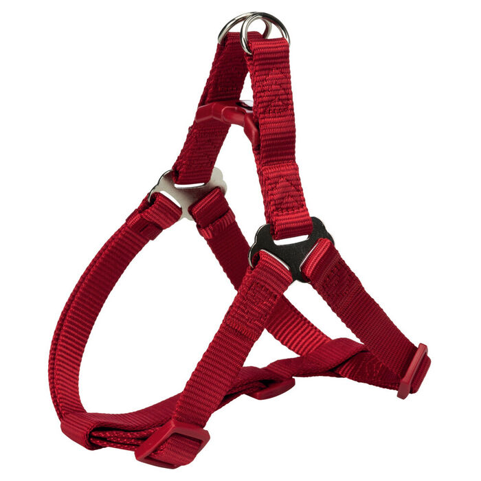 Peitoral Step-In Premium (Xs-S) 30-40Cm/10Mm (Vermelho)