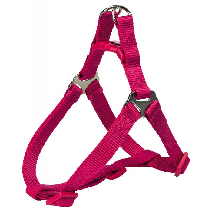 Peitoral Step-In Premium (Xs-S) 30-40Cm/10Mm (Fuchsia)