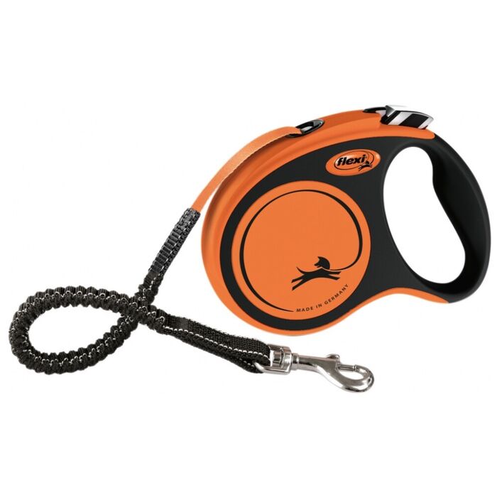 Flexi Xtreme (Fita/Tam. L) 5 Mt / 65 Kg (Preto/Laranja)