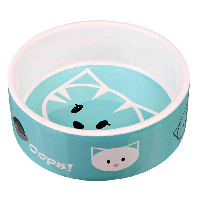 Gamela Ceramica Mimi P/ Gatos 0,3 Lt / Ø 12 Cm