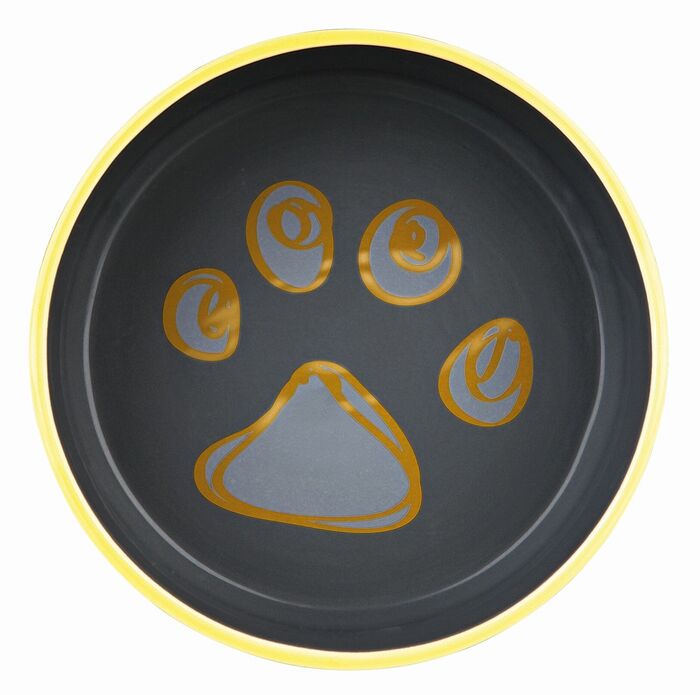 Gamela Ceramica C/ Fundo Anti-Derrapante 0,75 Lt / Ø 16 Cm