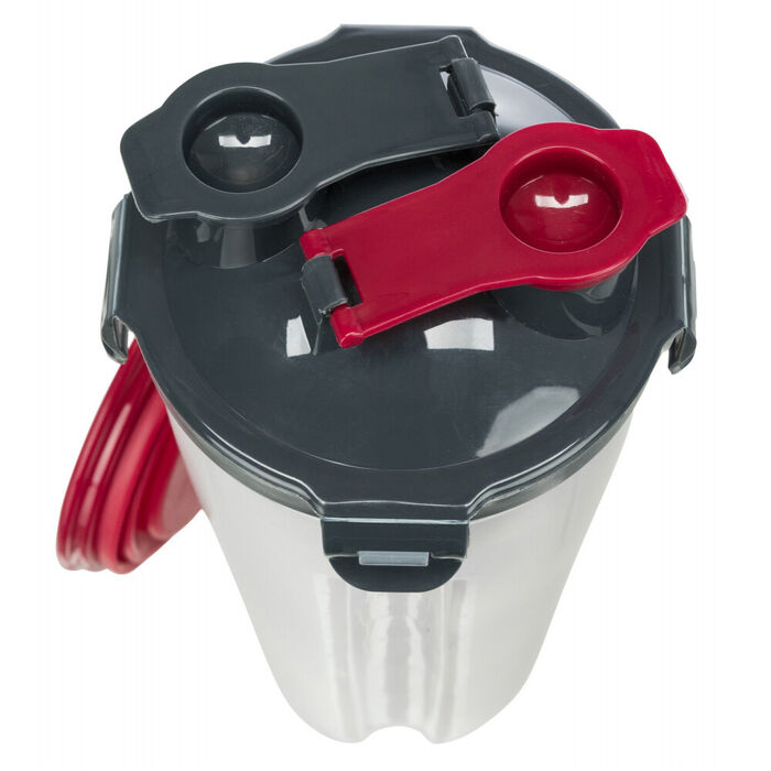 Contentor Portatil P/Agua/Raçao (Plastico) 2X0,35Lt/Ø11 Cm