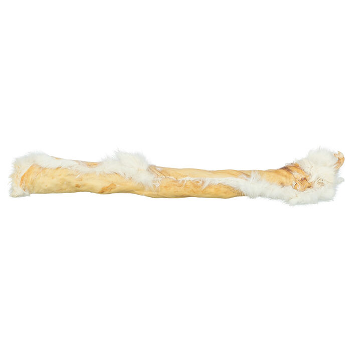 Rolo De Pele De Coelho C/ Pelo 45-50 Cm / 85 Gr