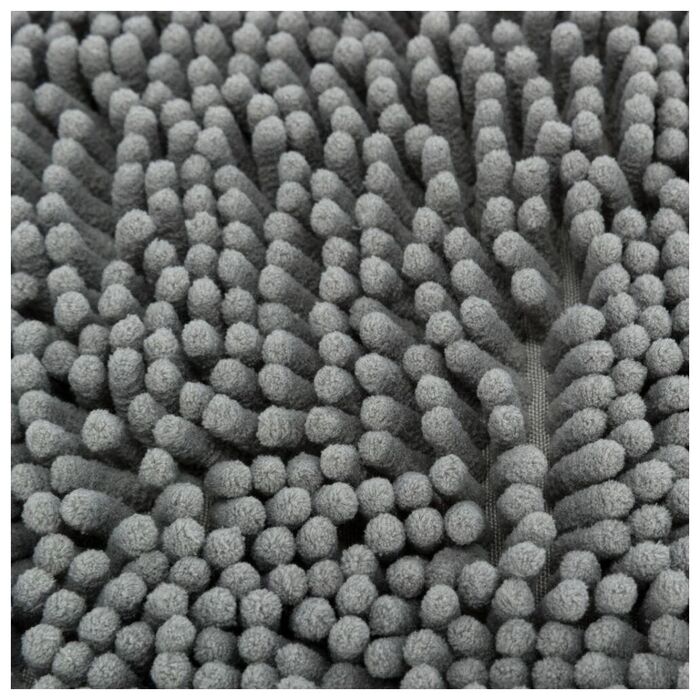 Tapete Absorvente Sujidade 80X60 Cm (Cinza)