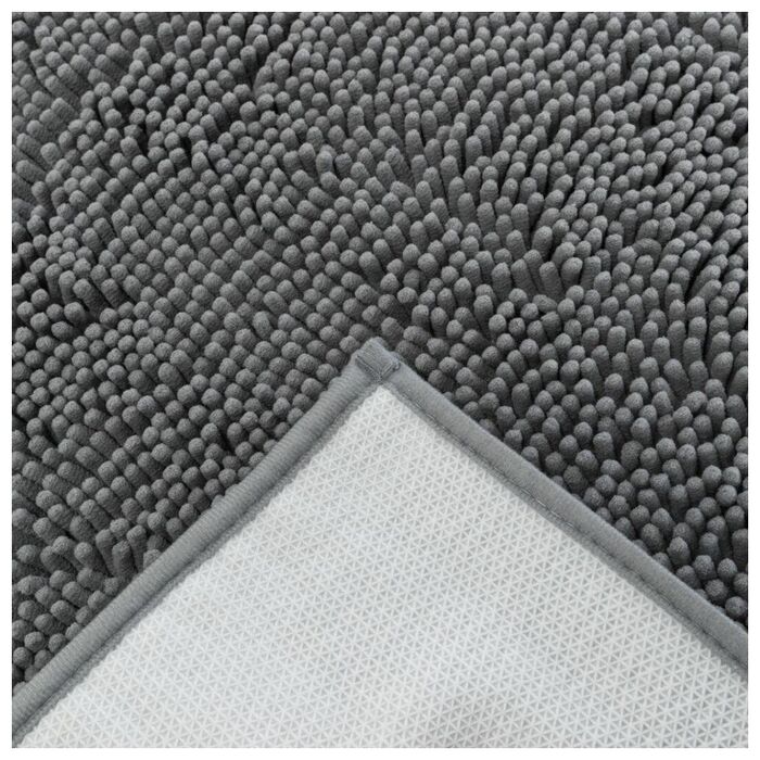 Tapete Absorvente Sujidade 60X50 Cm (Cinza)