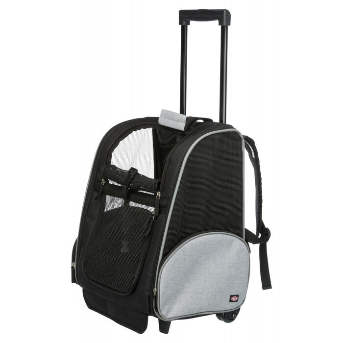 Trolley Em Nylon 32X45X25 Cm (Preto/Cinza)