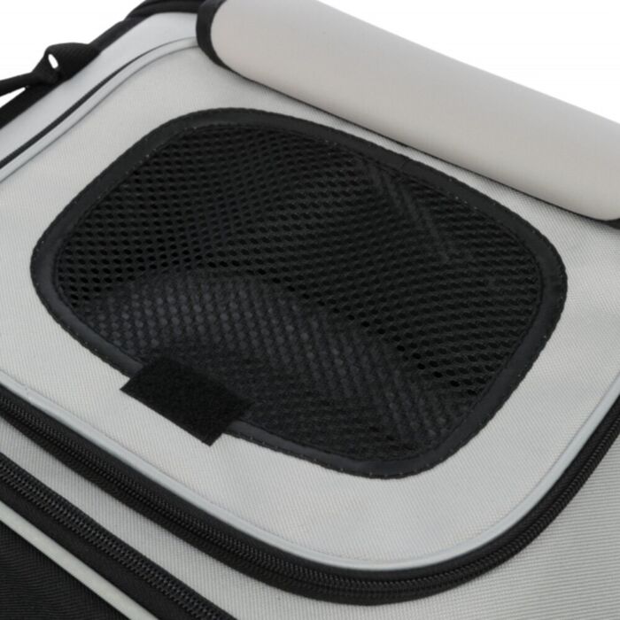 Saco De Transporte “Valery” 29X31X49 Cm (Preto/Cinza)