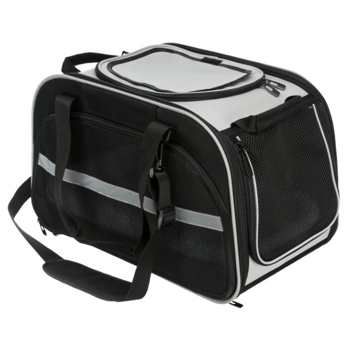 Saco De Transporte “Valery” 29X31X49 Cm (Preto/Cinza)