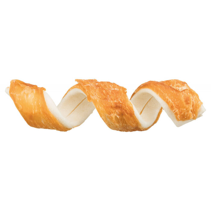 Dentafun Chewing Curls - Snacks C/Peito Frango 15 Cm (50Un.)