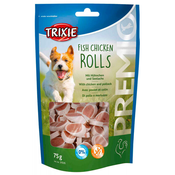 Premio Fish Chicken Rolls 75 Gr