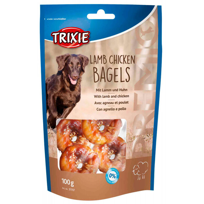 Premio Lamb Chicken Bagels 5 Kg (300 Unid.)