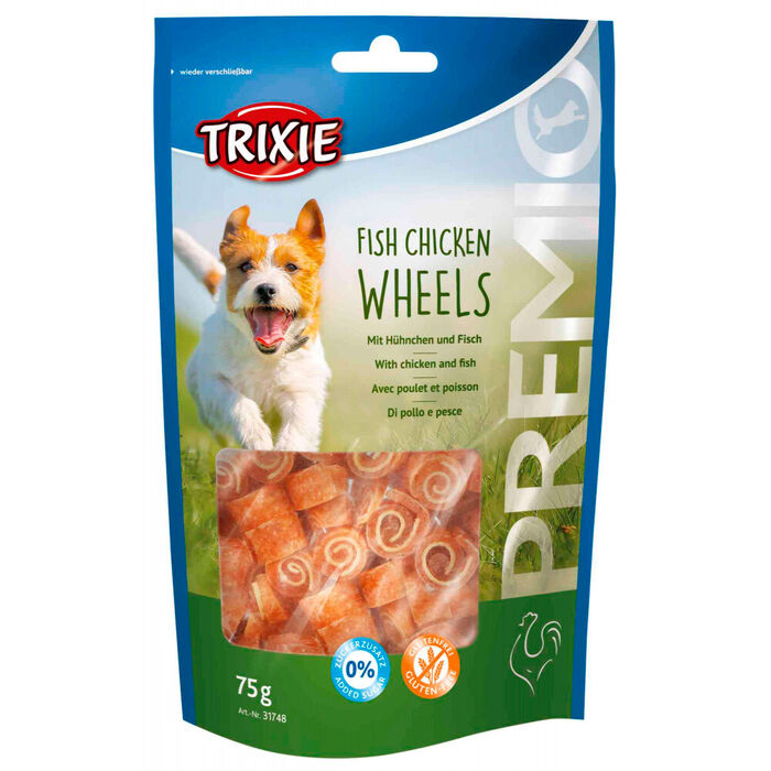 Premio Fish Chicken Wheels 75 Gr