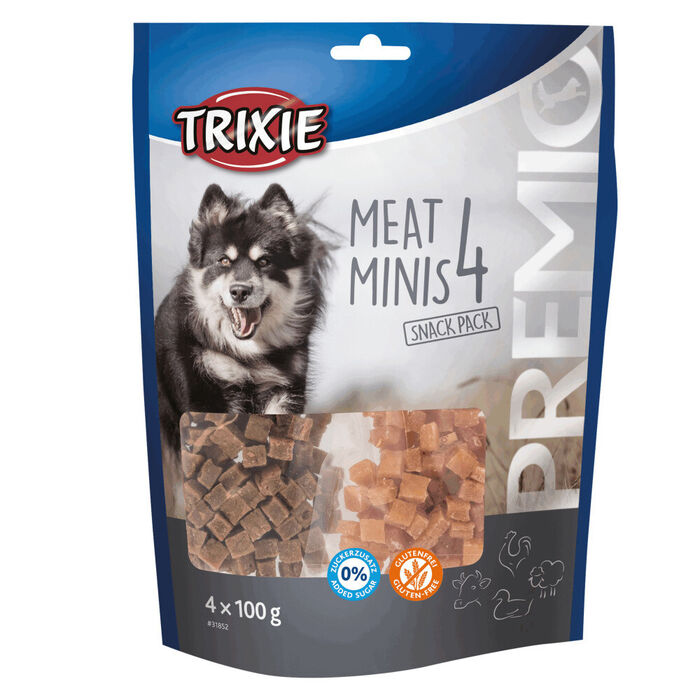 Premio 4 Meat Minis (Galinha, Pato, Bife, Cordeiro) 4X100Gr