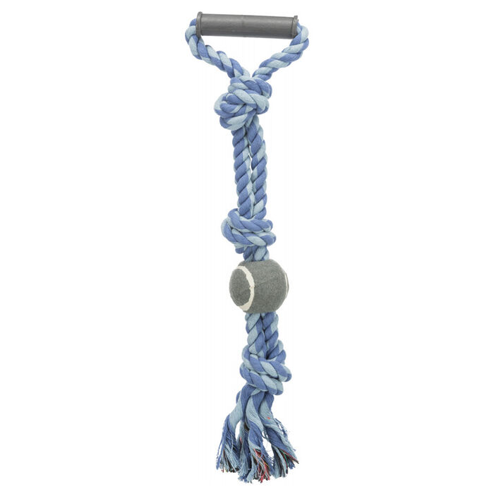 Corda Multicolorida C/ Pega E Bola Tenis - 6 Cm