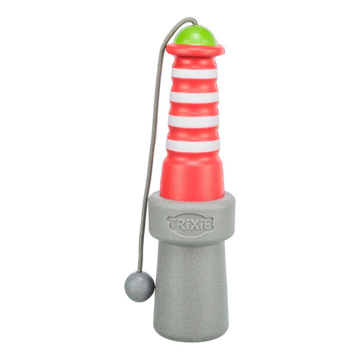 Aqua Toy - Farol Em Borracha Tpr (Flutuante) C/ Corda - 26Cm
