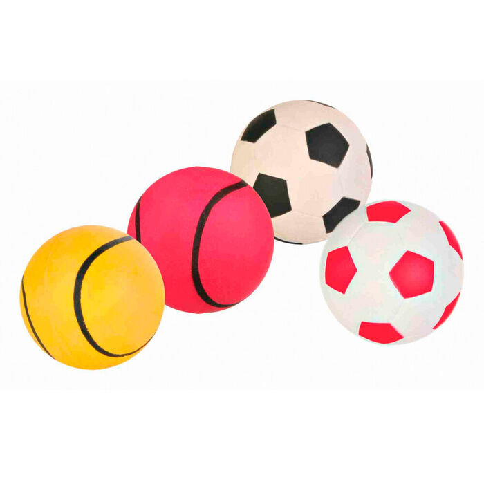 Bola Pequena Em Borracha Macia - 5,5 Cm