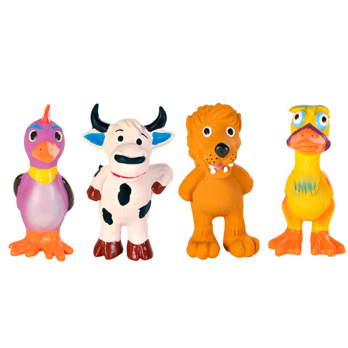 Mini Animais Em Latex P/ Caes - 11 Cm