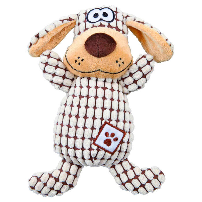 Cao Em Pelucia/Tecido - 26 Cm