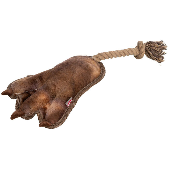 Pata De Animal Em Corda/Pelucia - 35 Cm
