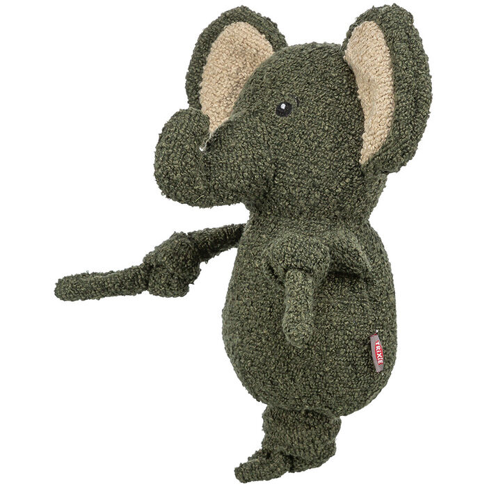 Elefante Em Pelucia/Materiais Reciclados - 30 Cm