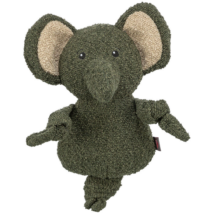 Elefante Em Pelucia/Materiais Reciclados - 30 Cm