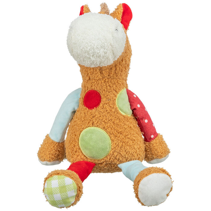 Cavalo Com Remendos Em Pelucia - 40 Cm