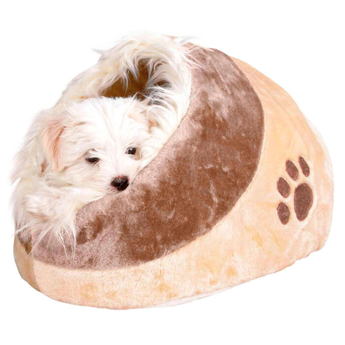 Gruta Minou Em Pelucia 35X26X41 Cm (Castanho)