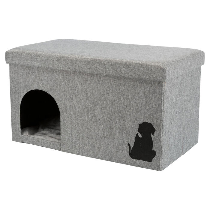 Gruta Kimy 72X40X40 Cm (Cinza Claro)