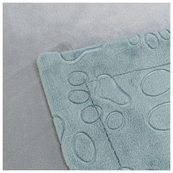 Manta “Barry” 70X50 Cm (Azul/Cinza)