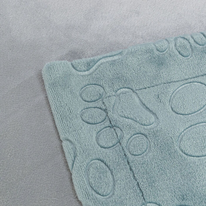 Manta “Barry” 150X100 Cm (Azul/Cinza)