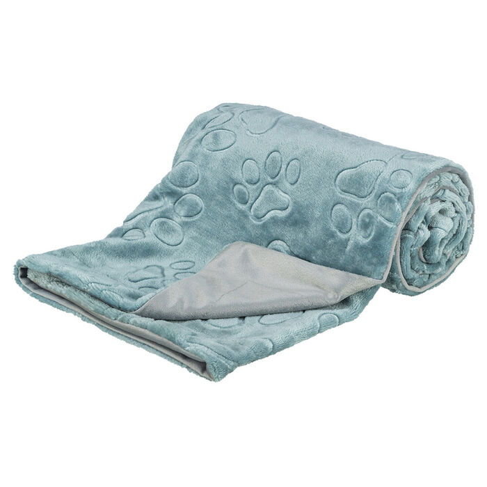 Manta “Barry” 150X100 Cm (Azul/Cinza)