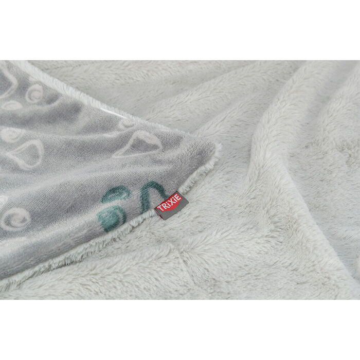 Manta Jimmy 100X70Cm (Cinzento Claro)