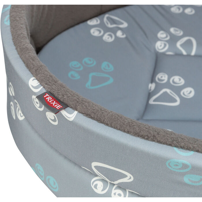 Cama Oval Jimmy 55X45 Cm (Cinzento Claro/Cinzento Escuro)