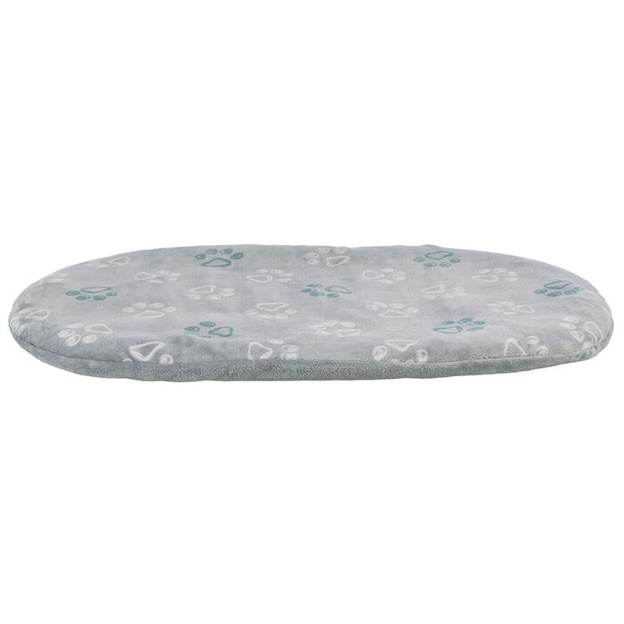 Colchao Oval Jimmy Soft 115X72Cm (Cinz. Claro)