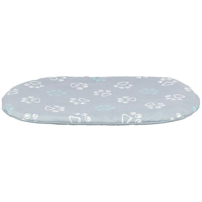 Colchao Oval Jimmy 54X35 Cm (Cinz. Claro)