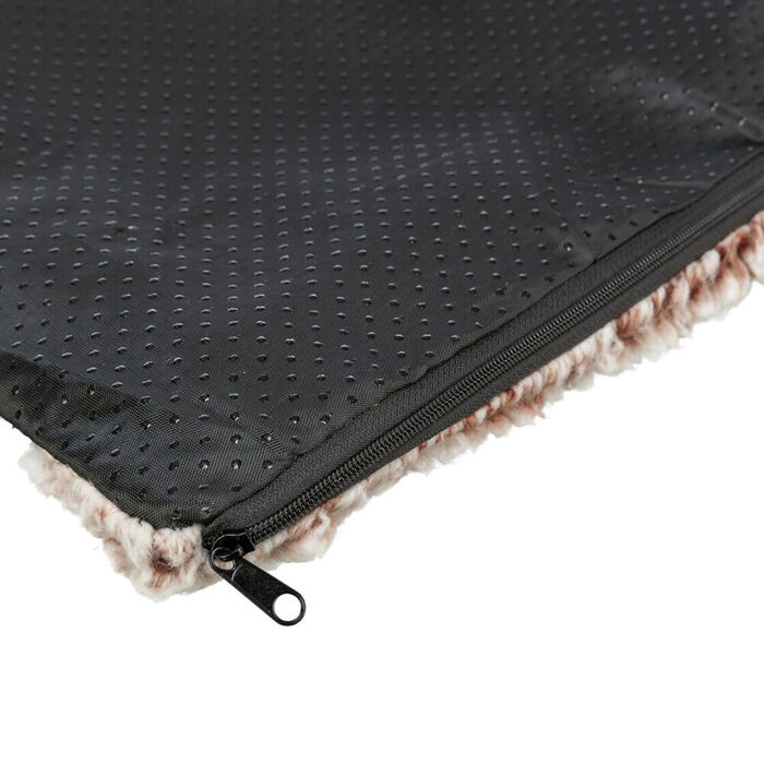 Colchao Fino Calida 60X45 Cm (Branco-Castanho)