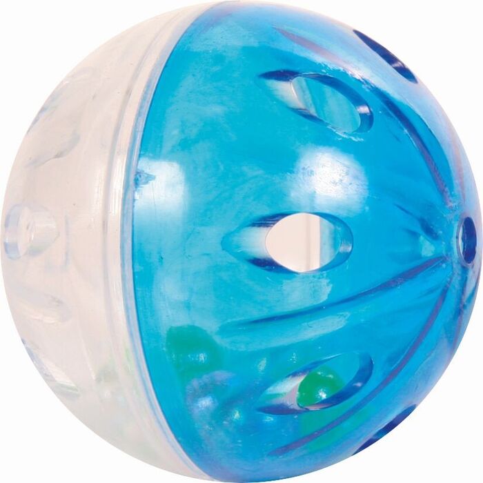 Bolas Chocalho Plastico C/ Guizo E Boneco (Emb. C/ 4)