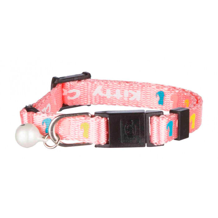 Junior - Coleira Kitty Em Nylon P/ Gatinhos (Emb. C/ 4)
