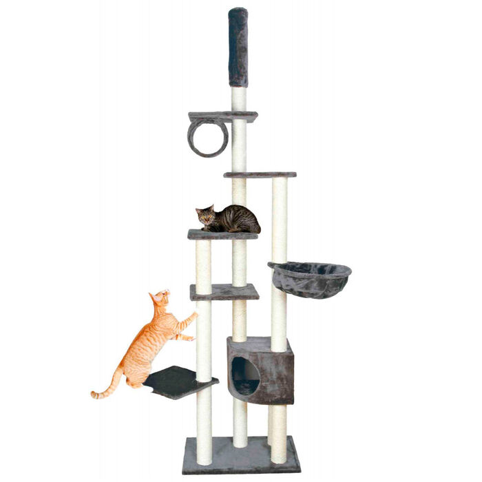Trepador Madrid P/ Gatos (Cinzento Platina)