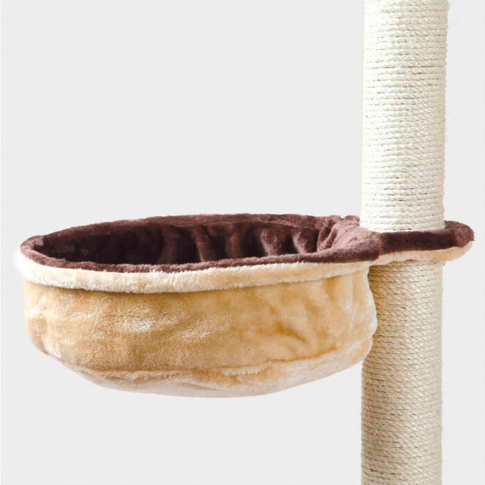 Nicho Fundo P/ Arranhador Ø 38 Cm (Bege/Castanho)