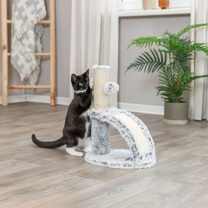Arranhador Junior Winnie P/ Gatinhos (Branco-Preto)