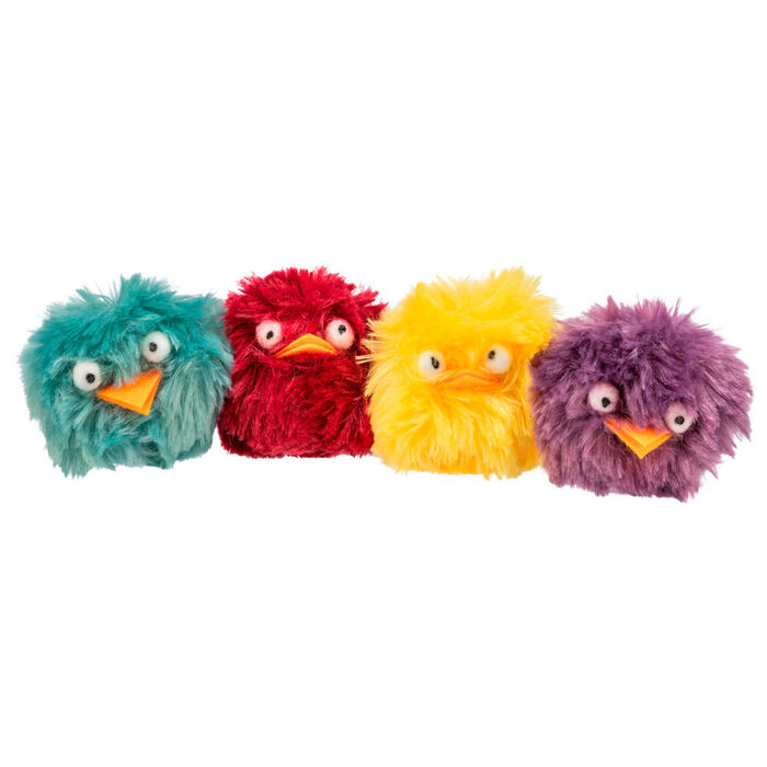 Bolas Em Pelucia C/ Ruidos Ø 6 Cm (18 Unid.)