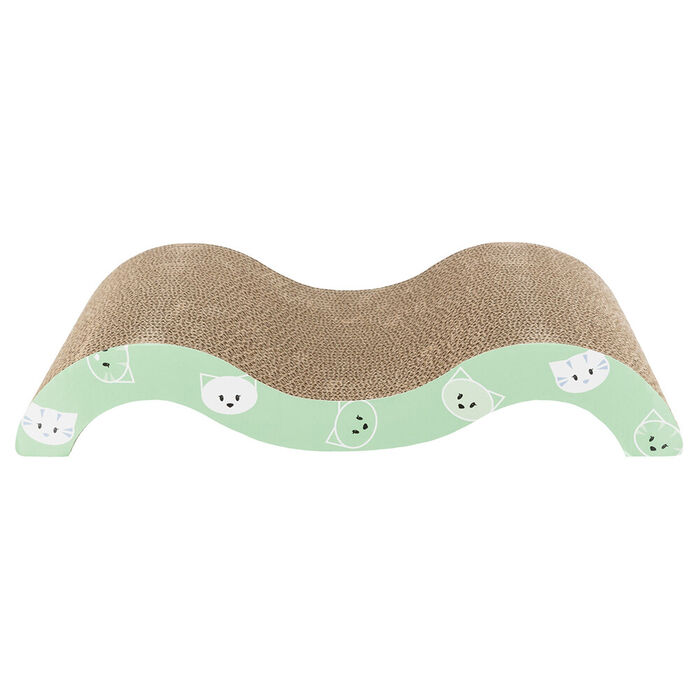 Arranhador Mimi Em Cartao (Para O Chao) 50X9X23 Cm (Menta)