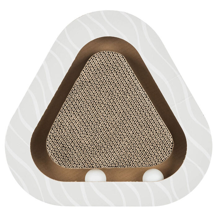 Arranhador Em Cartao 36X5X36/36 Cm (Cinza)