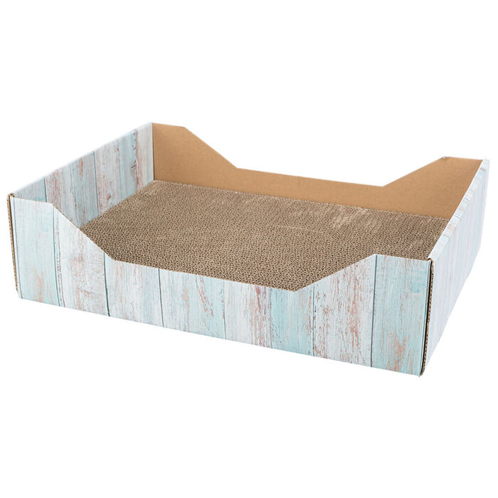Cama De Arranhar Em Cartao C/ Catnip 45X12X33 Cm